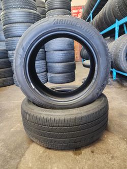 🔥 (2) 255 50 20 Bridgestone Alenza All Season Tires 