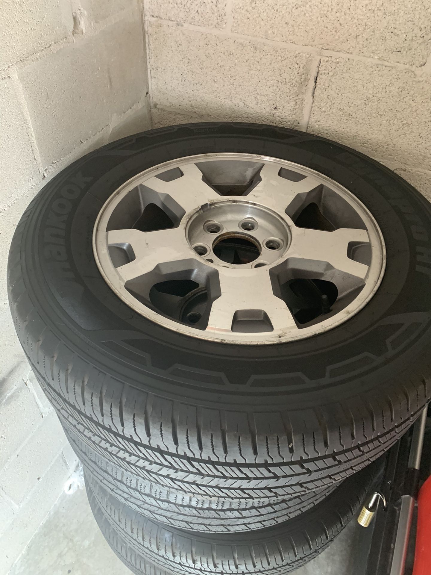 Stock tires and rims