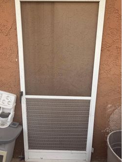 Aluminum Security Door