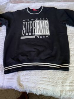 Supreme Fw17 Team Crewneck Black