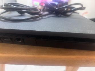 PS4 Slim + Sony Controller & Cables – Tested & Working
