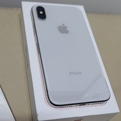 White iPhone X 