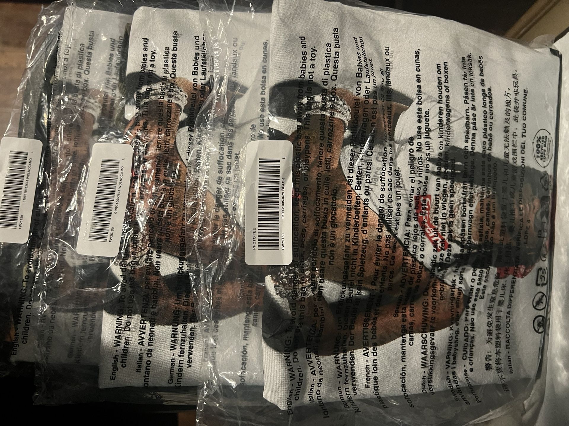 Supreme Playboi Carti T Shirt Black & Camo