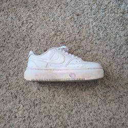 Nike Court Vision Alta Triple White 