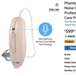 NEW Blaids Phantom Hearing Aid