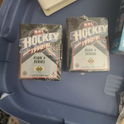 1990 1991 Hockey Upper Deck Collectors Choice And Topps Stadium Club Hockey Super Premium 1993 1994 Series 1 And 2