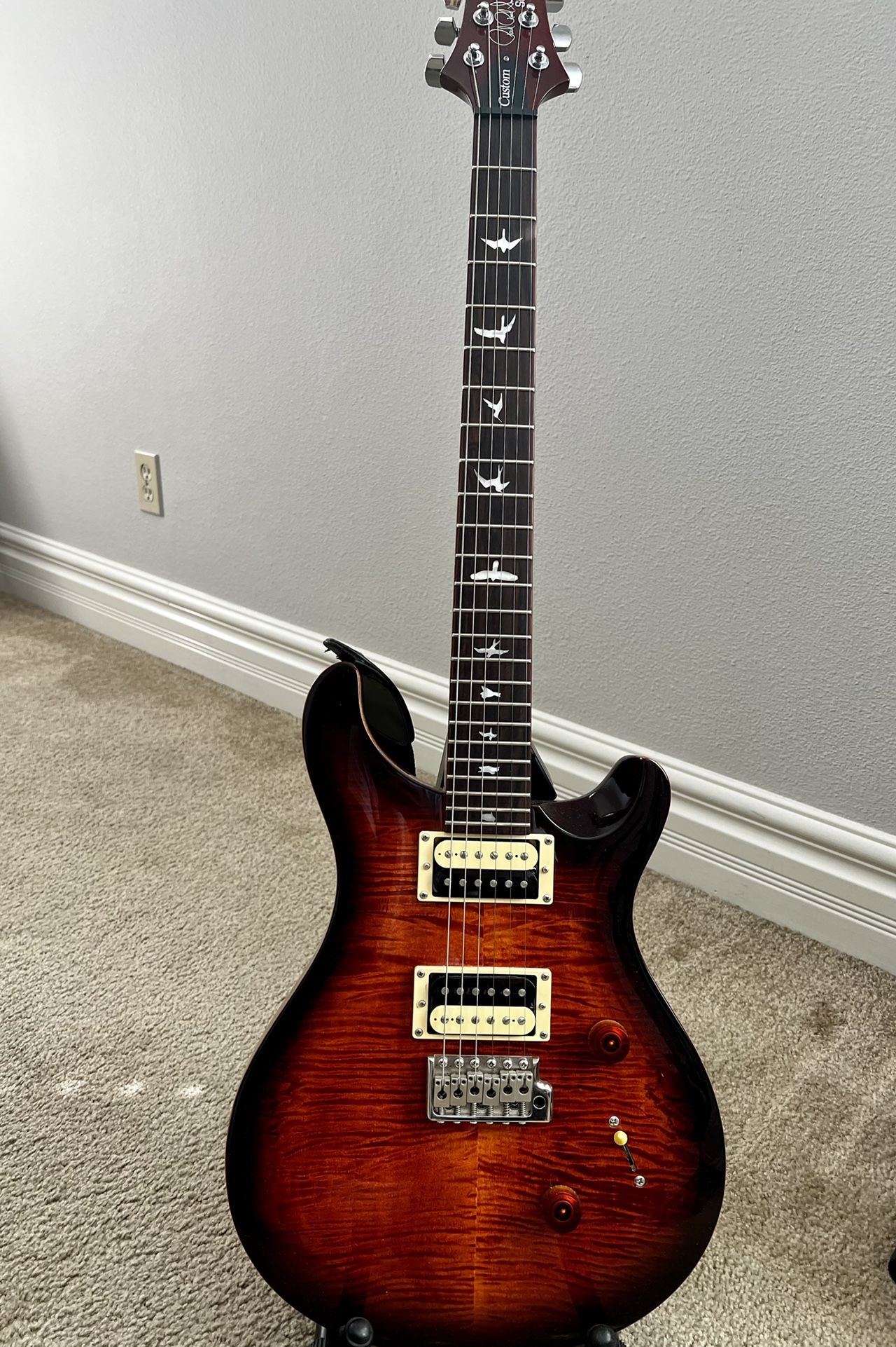 PRS SE custom 24 (Sunburst) + Repair plan