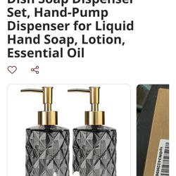 Liquid Hand Soap And Lotion 