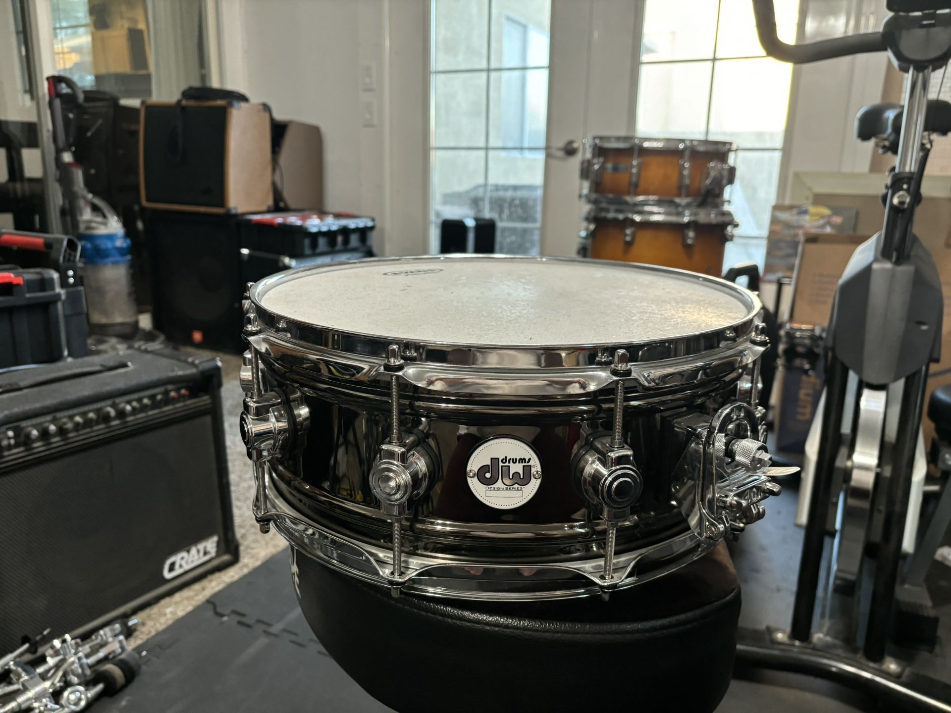 DW Design Series Brass Snare