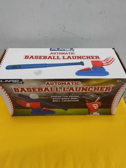Flare brand automatic baseball launcher designed for children aged 5 and older