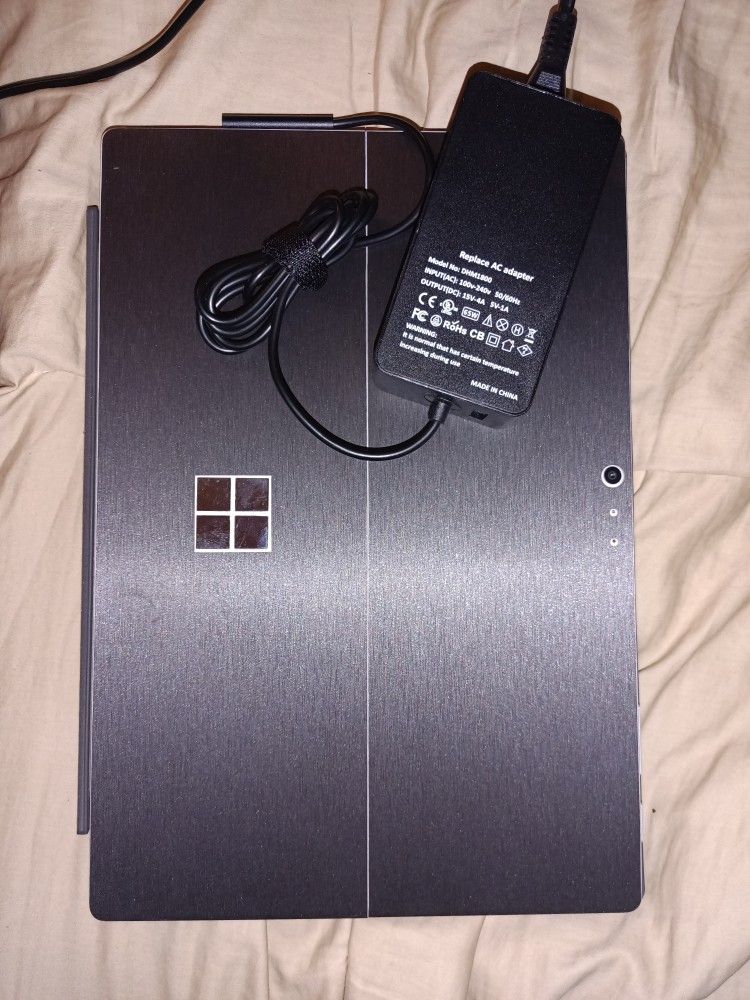 2021 Surface Pro 4 12.3" SSD With Original Felt Keyboard & Power Adapter. Ultra Thin & Portable