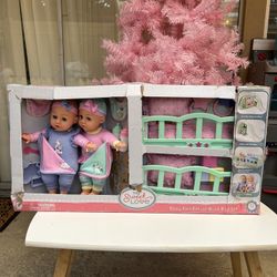 Baby Doll Deluxe Bunk Bed Set