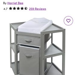 Corner Baby Changing Table 