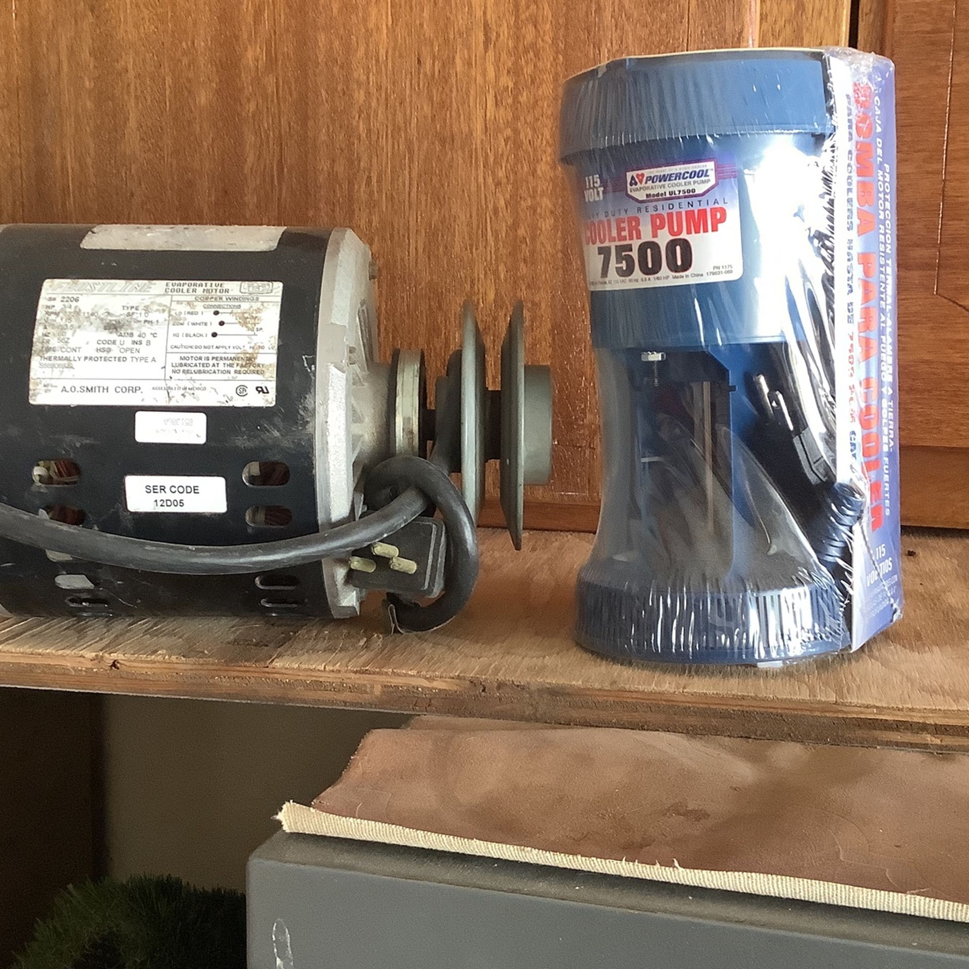 Swamp Cooler Motor Pump