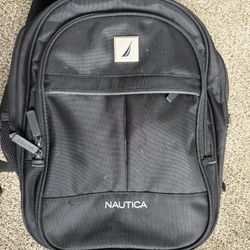 NAUTICA Ensign Business Backpack, Black, One Size 
