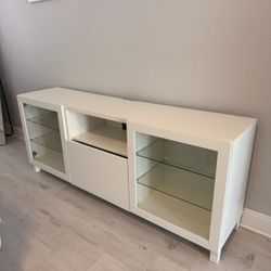 IKEA White TV Console!