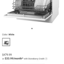 Brand New RCA 3208-B Countertop Dishwasher 