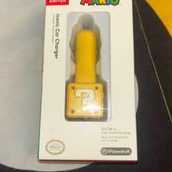NINTENDO MARIO BLOCK CAR CHARGER 5V/3A