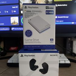 Ps5 Pulse explore earbuds & 5tb Memory