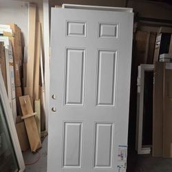New 36W x 80H Steel Slab Door.
