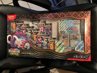 Paldean Fates Iron Tusk Premium Collection