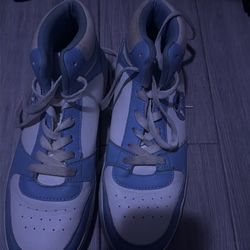 Disney Stitch Sneakers – Blue & White – Cute – Size