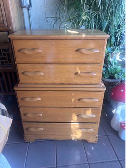 Maplewood - Vintage Edison Little Folks Furniture Wood Dresser