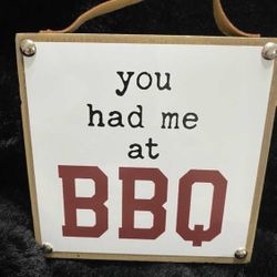 BBQ Decor/Sign NEW 