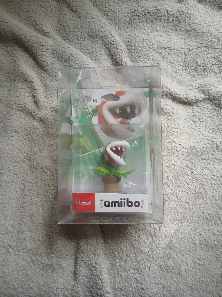 Piranha plant Super Mario Amiibo 