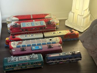 Vintage 1950’s lot of large Japanese train