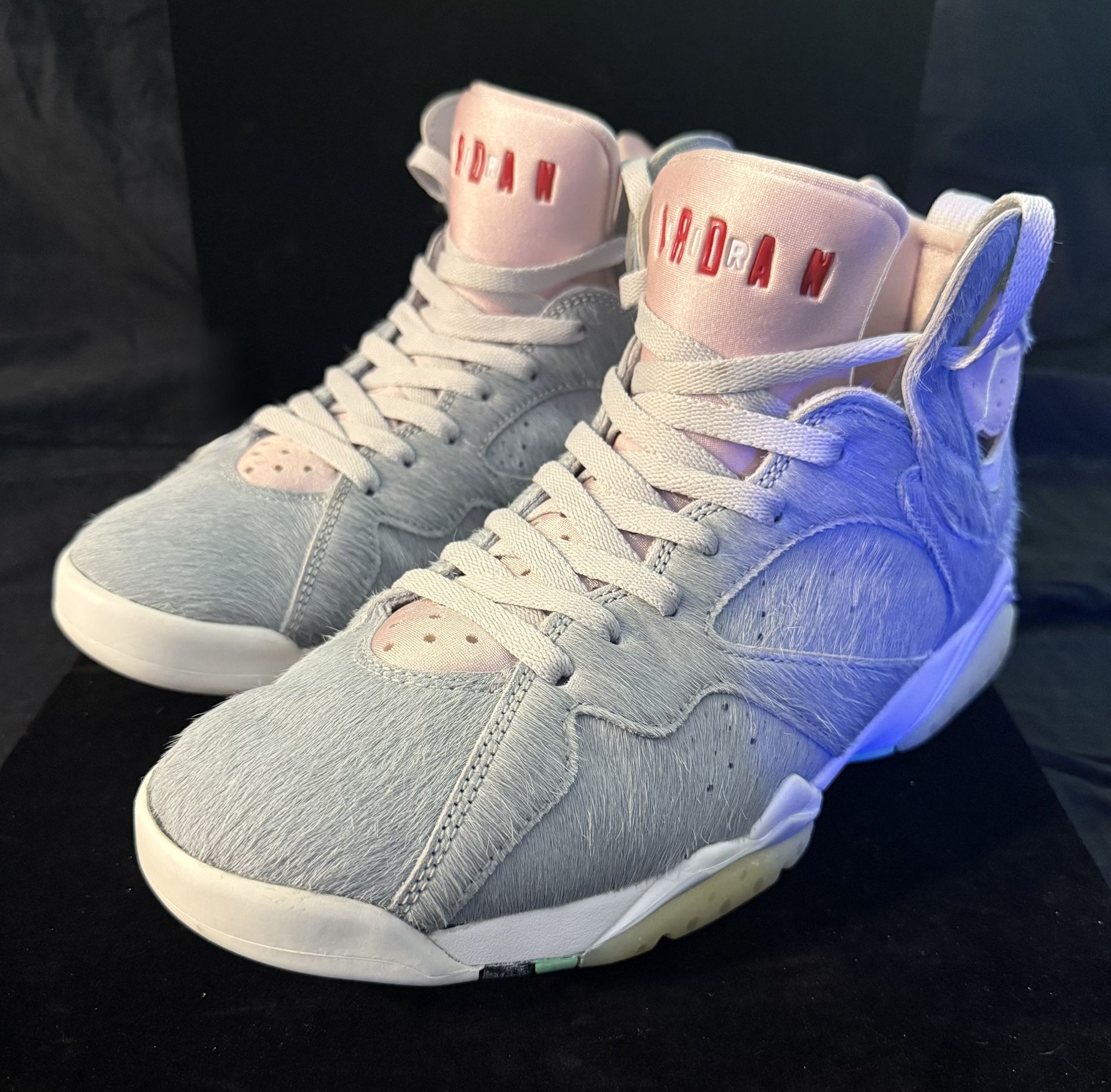 Nike Air Jordan 7 Retro SE "Hare" Bugs Bunny Shoes CT8528-002 Men's Size 8.5