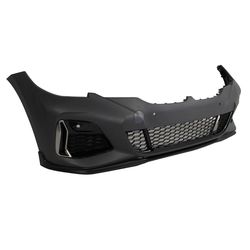 For 19-22 BMW PRE-LCI G20 3 Series, M340i Style Front Bumper With 4PDC & Lip