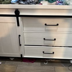 Twin Barn Door Bedroom Set