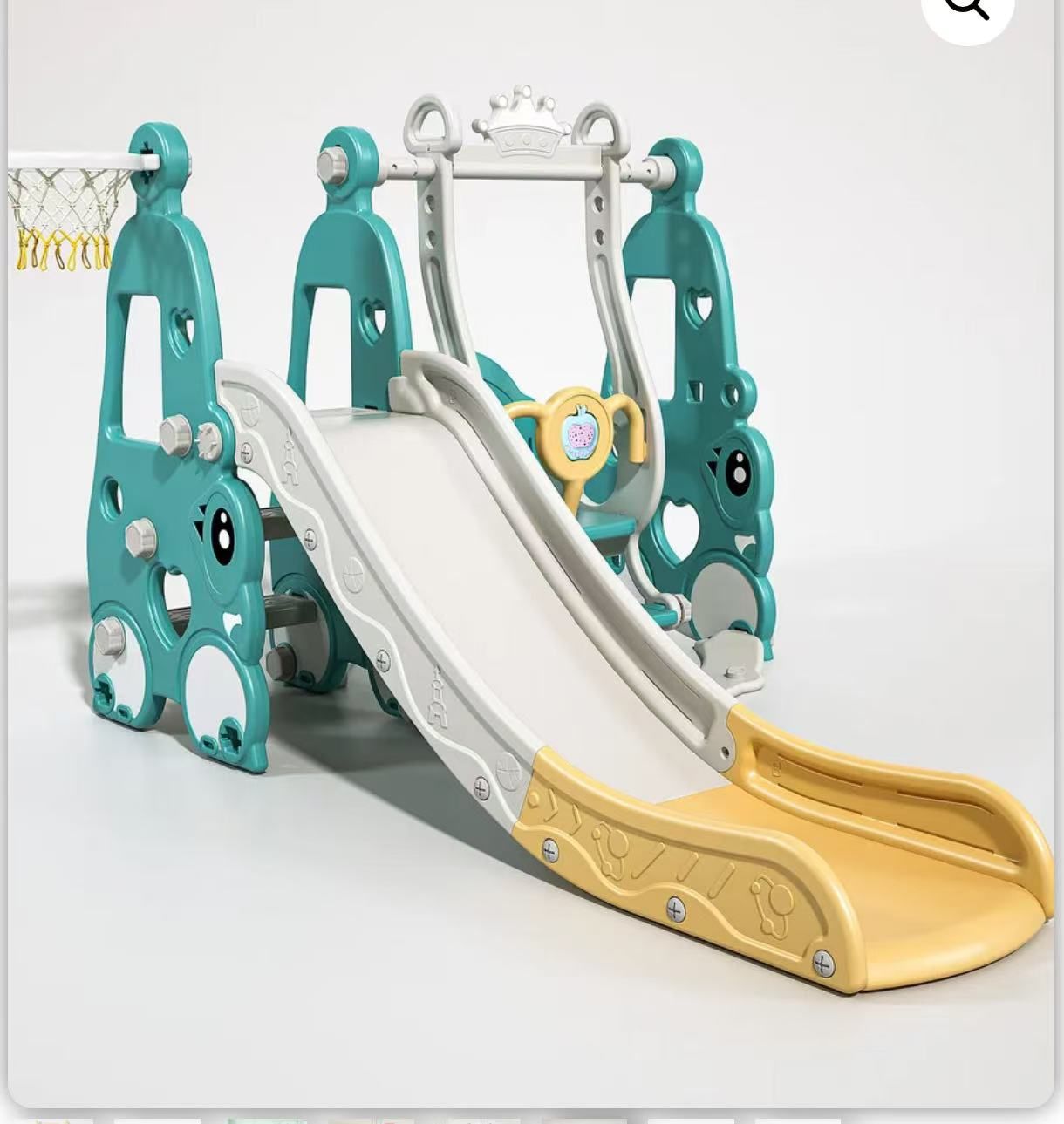5 in 1 Toddlers Slide and Swing Set