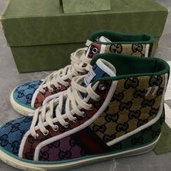 Gucci 77 Tennis high Top Size 38