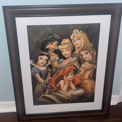 Disney Princesses Framed Print