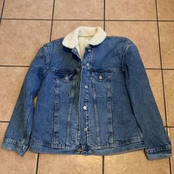 Old Navy “Boyfrend “ Cherpa Jacket