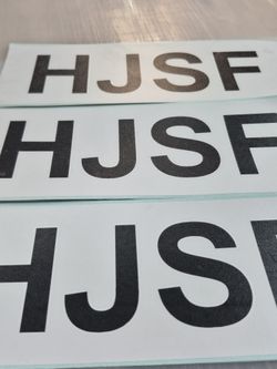 Stickers, decals for trucks