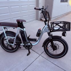 Radrunner Plus Ebike Electric Bicycle by RadPower Bikes with Extras - LOW MILES