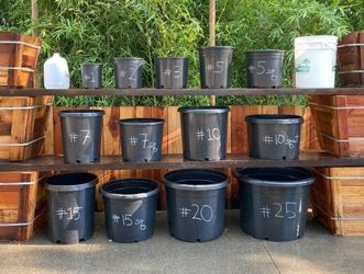 Nursery Pots ~ Inventory Clearance ~ All Sizes