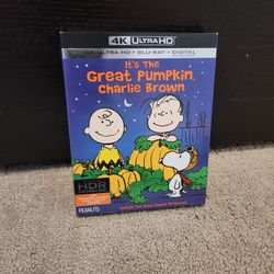 Charlie Brown Great Pumpkin 4k Unopened 
