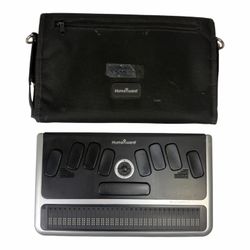 HumanWare BrailleNote Apex BT 320 Portable Braille Notetaker & Keyboard w/ Case