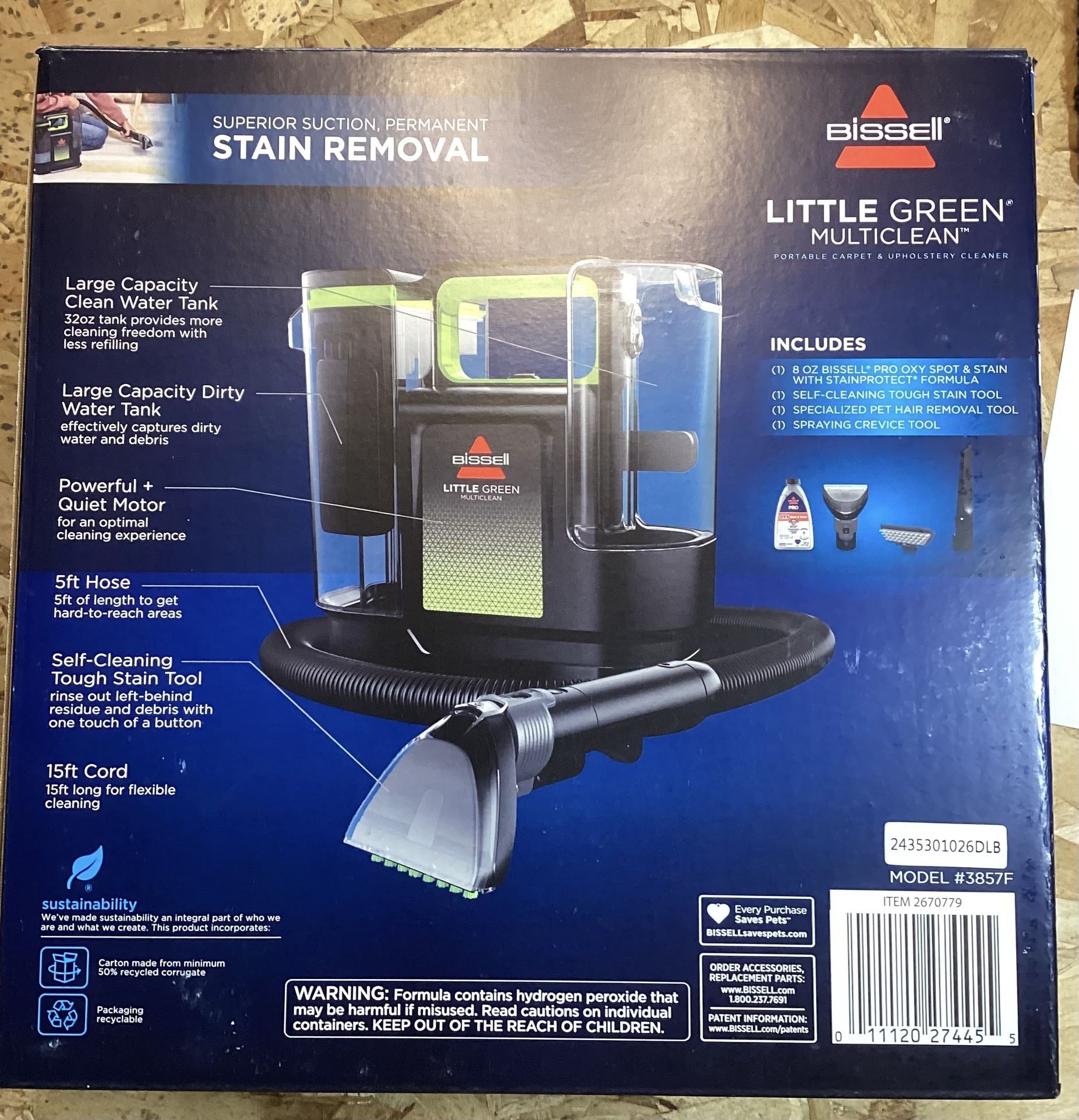Bissell Little Green Machine Portable Carpet Cleaner