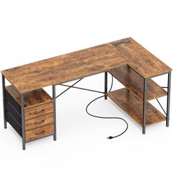 Huuger L Shaped Office Desk