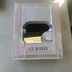 Vanity Mirror with Lights, Hollywood Vanity Makeup Mirror with 9 Dimmable LED Bulbs, 3 Color Lighting Modes, Detachable , 360°Rotation,White 