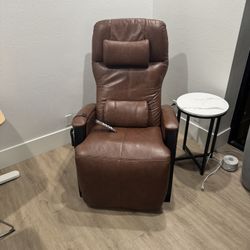 Leather Zero-Gravity Massage Chair 