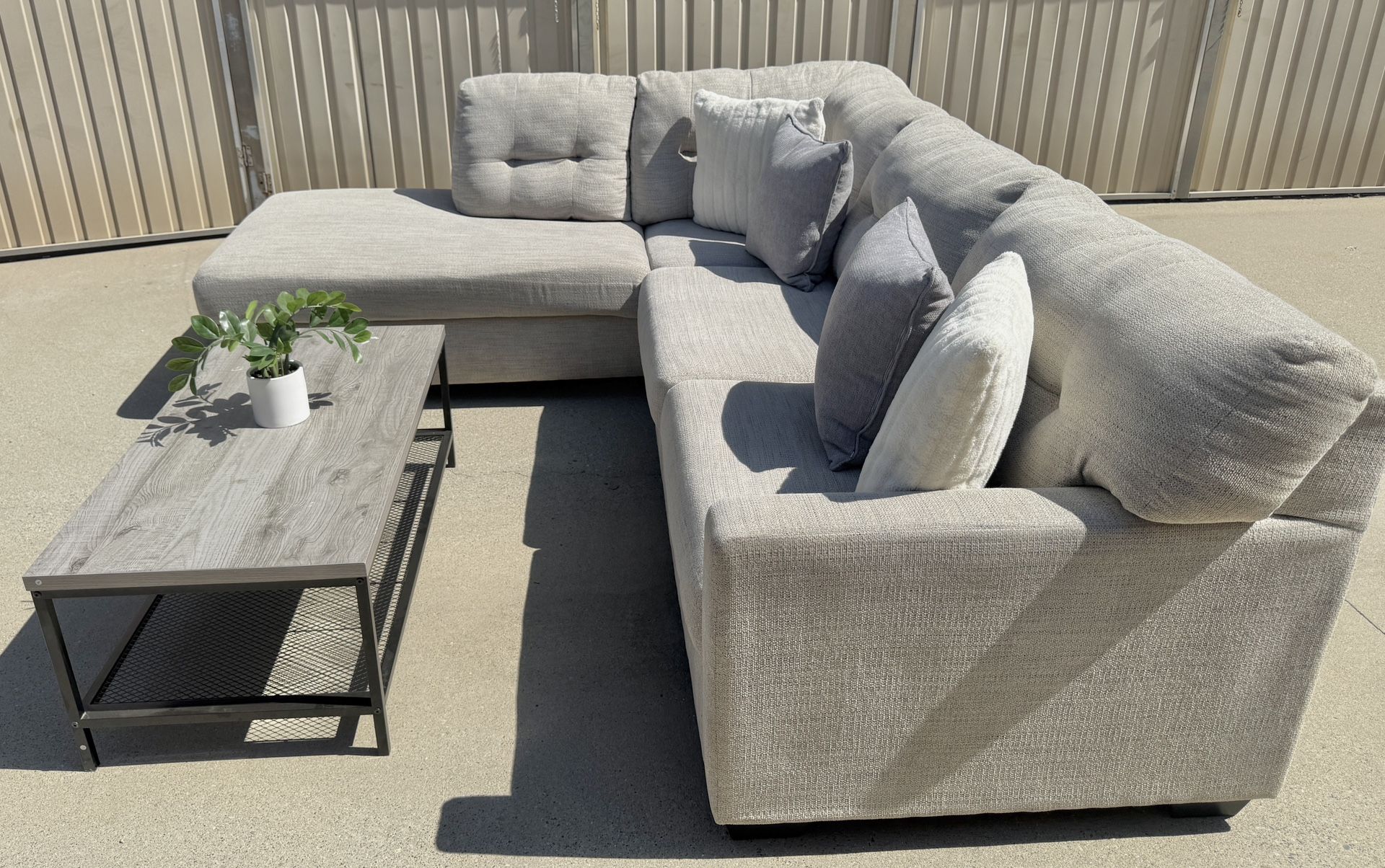 2 Piece Sectional Couch