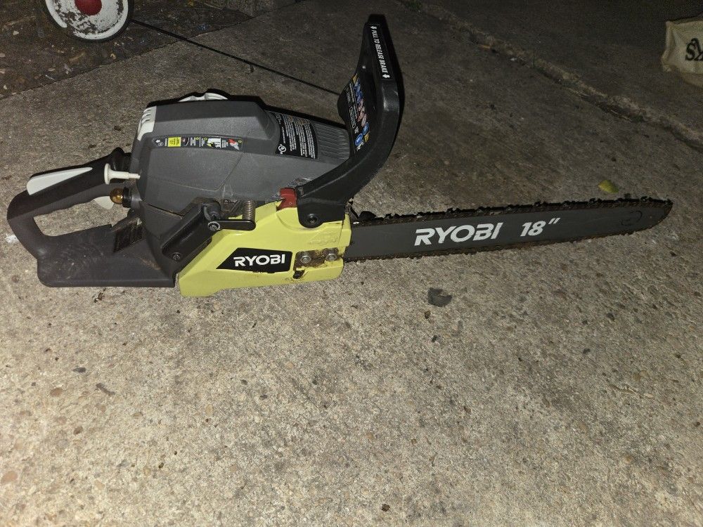 Ryobi Gas Chain Saw