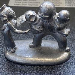 Department 56 Monopoly Big Token Collectible Mover Pewter Old St James Hospital 1.5"