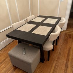 Ebony Dining Room TABLE ONLY